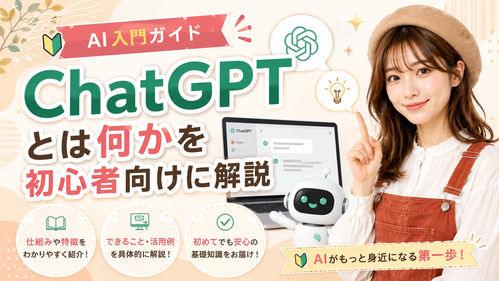 ChatGPTとは何かを初心者向けに解説