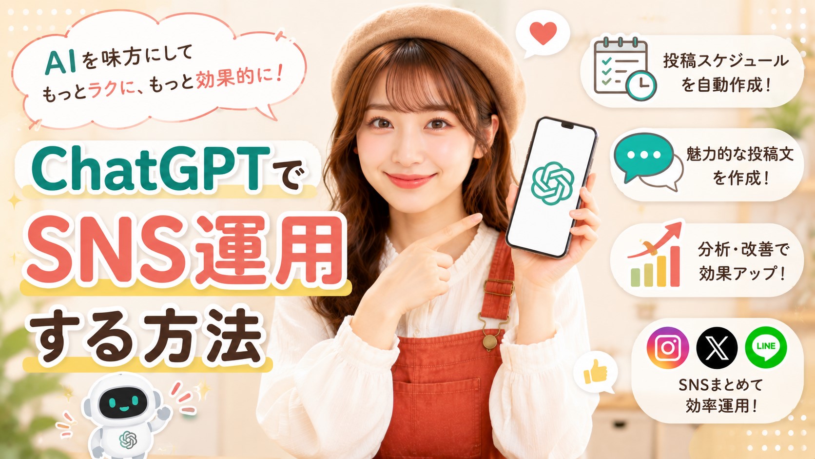 ChatGPTでSNS運用する方法