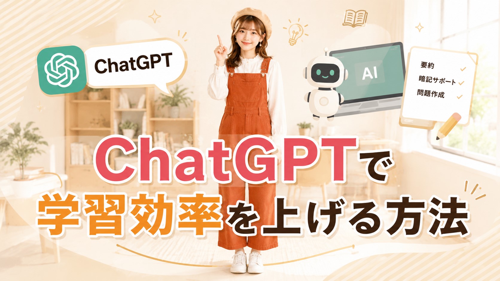ChatGPTで学習効率を上げる方法