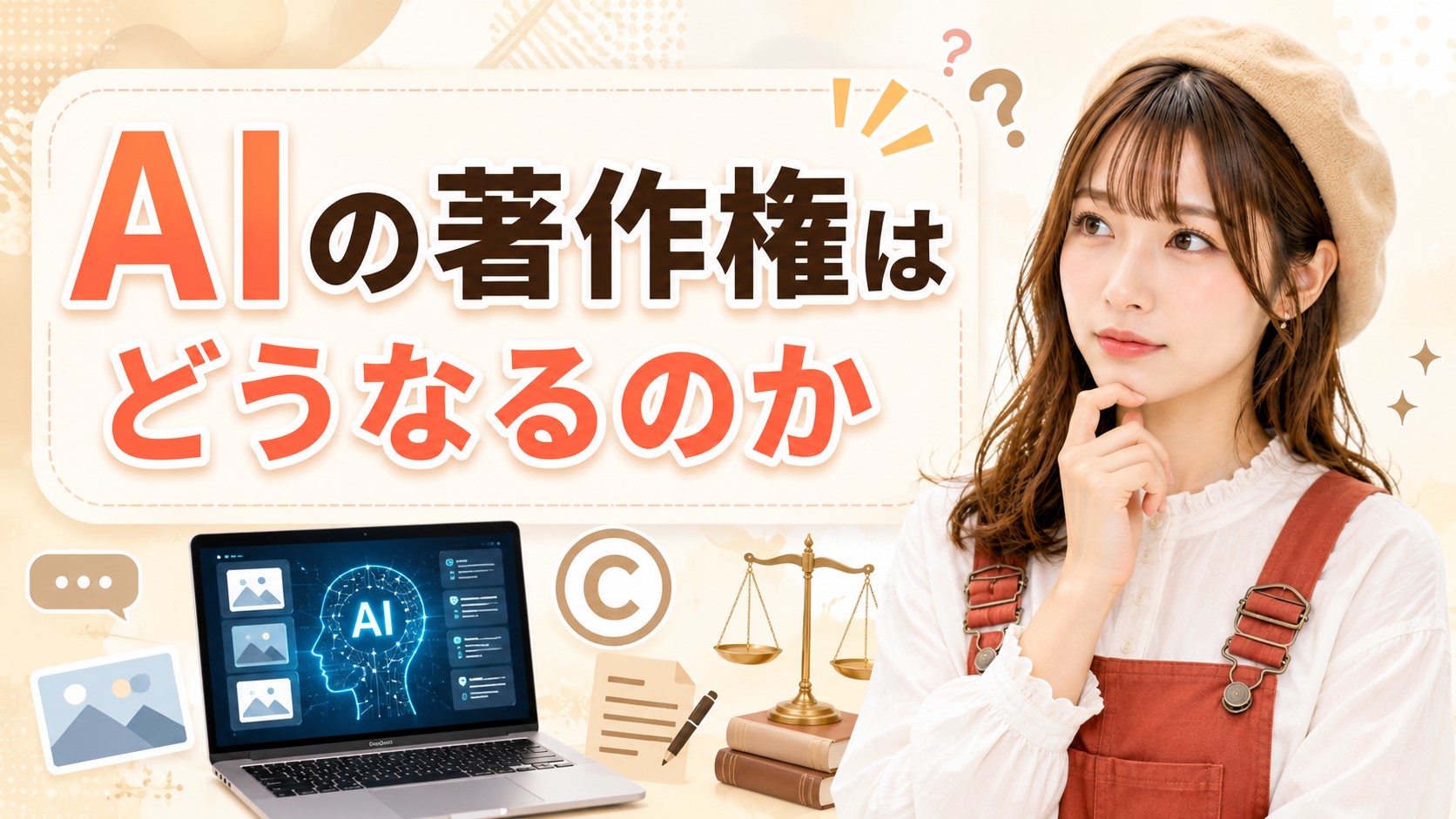 AIの著作権はどうなるのか