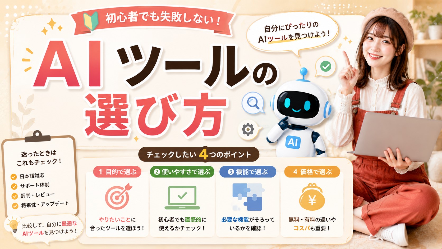 AIツールの選び方