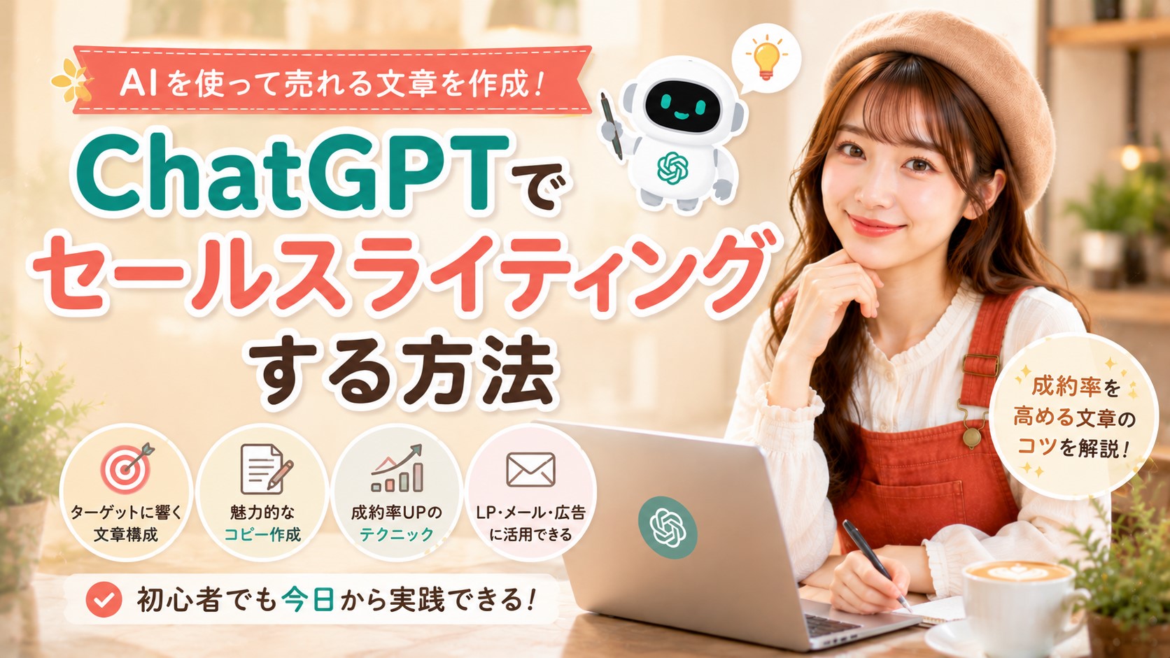 ChatGPTでセールスライティングする方法
