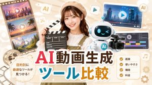 AI動画生成ツール比較