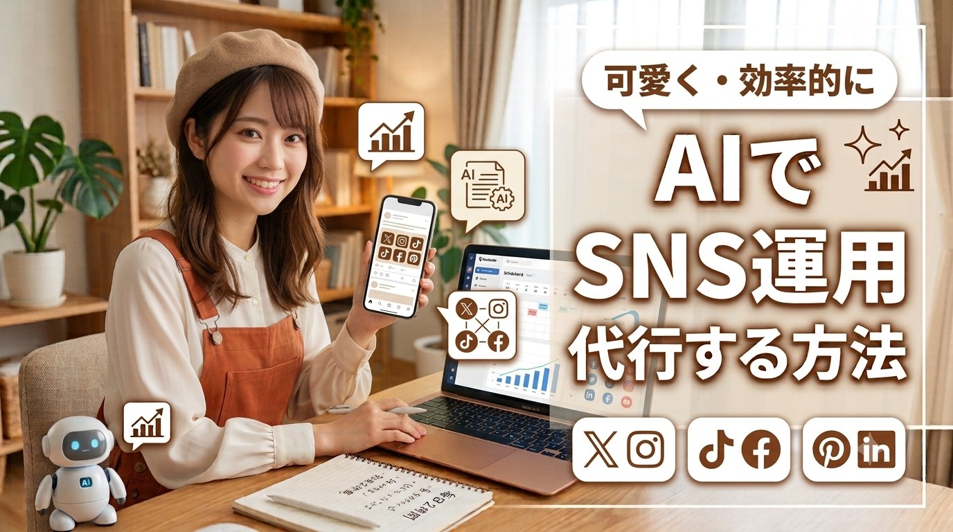 AIでSNS運用代行する方法