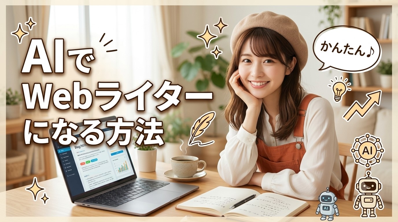 AIでWebライターになる方法