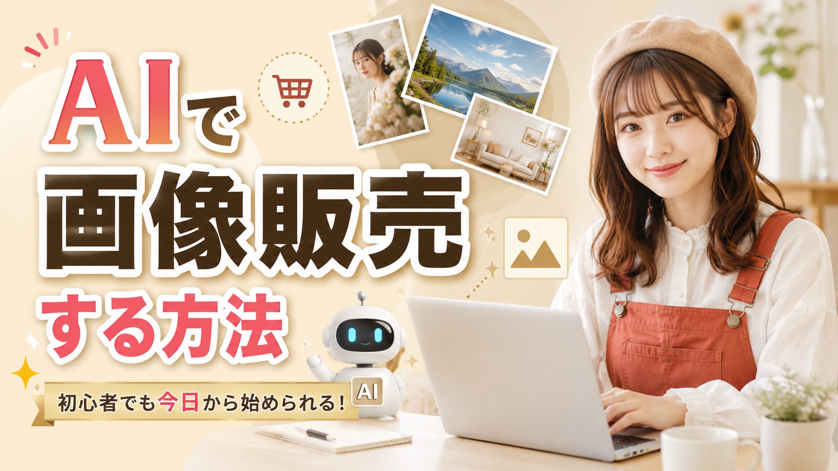 AIで画像販売する方法