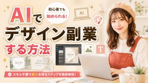 AIでデザイン副業する方法
