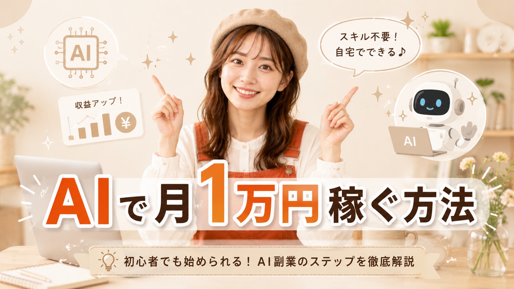 AIで月1万円稼ぐ方法