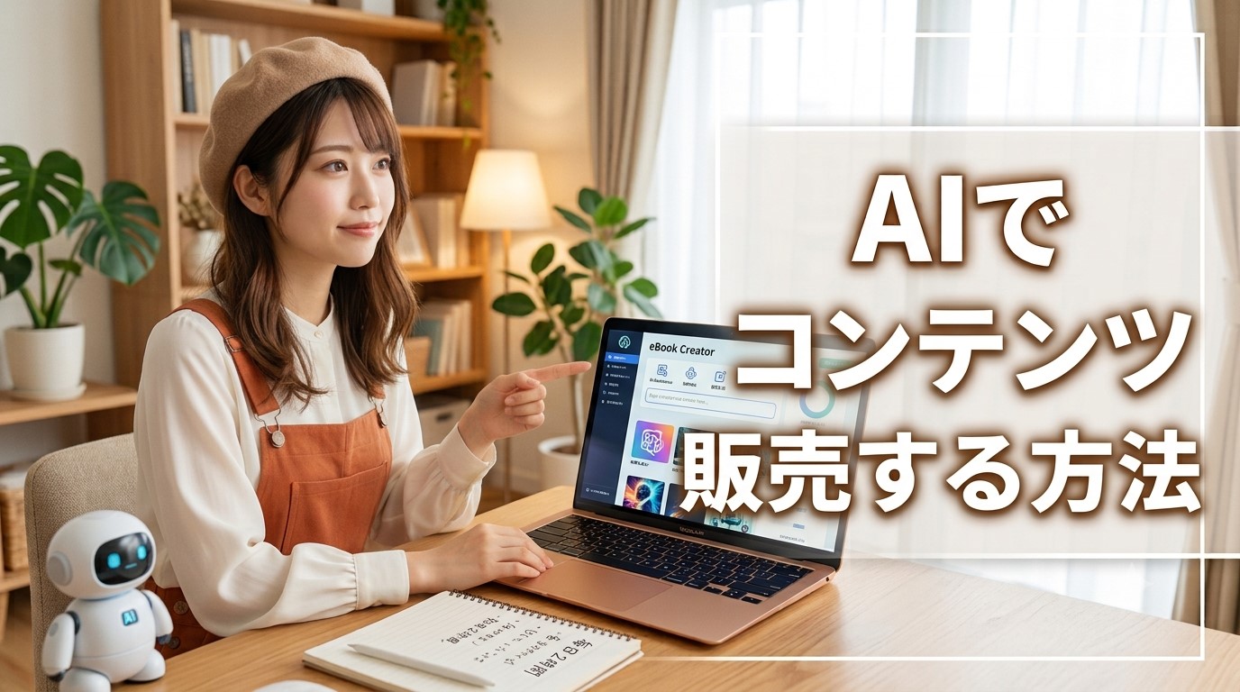 AIでコンテンツ販売する方法