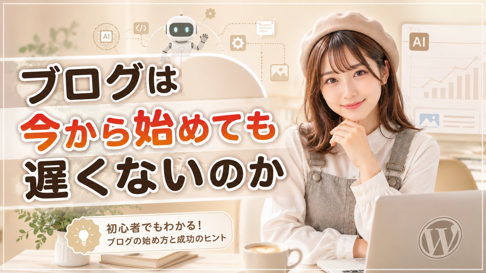 ブログは今から始めても遅くないのか