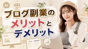 ブログ副業のメリットとデメリット