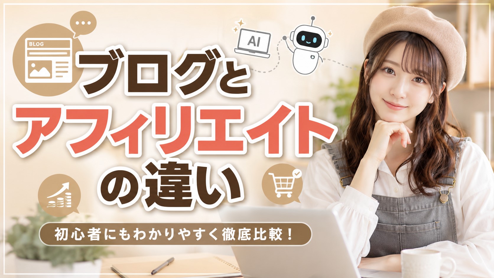 ブログとアフィリエイトの違い