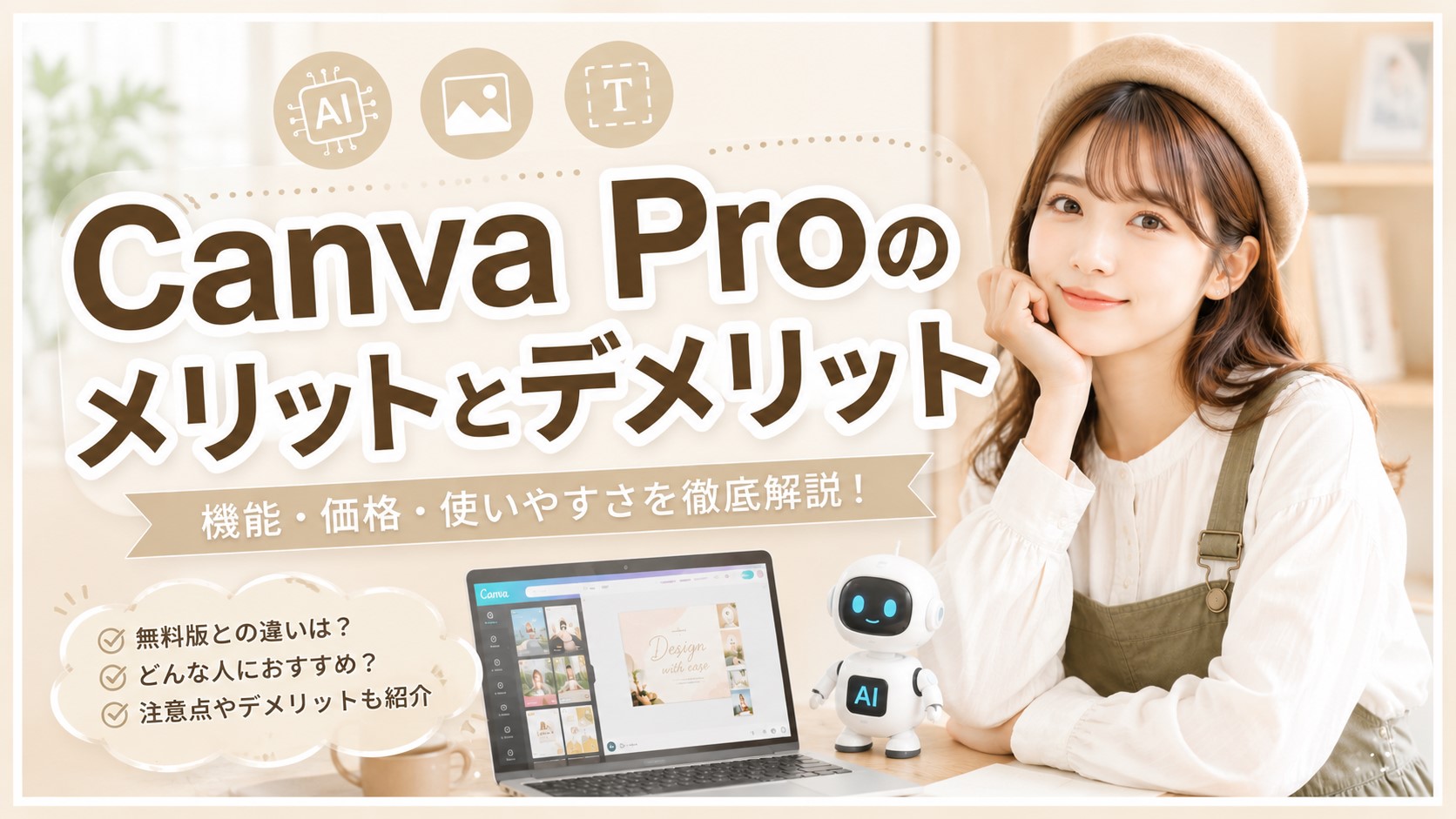 Canva Proのメリットとデメリット