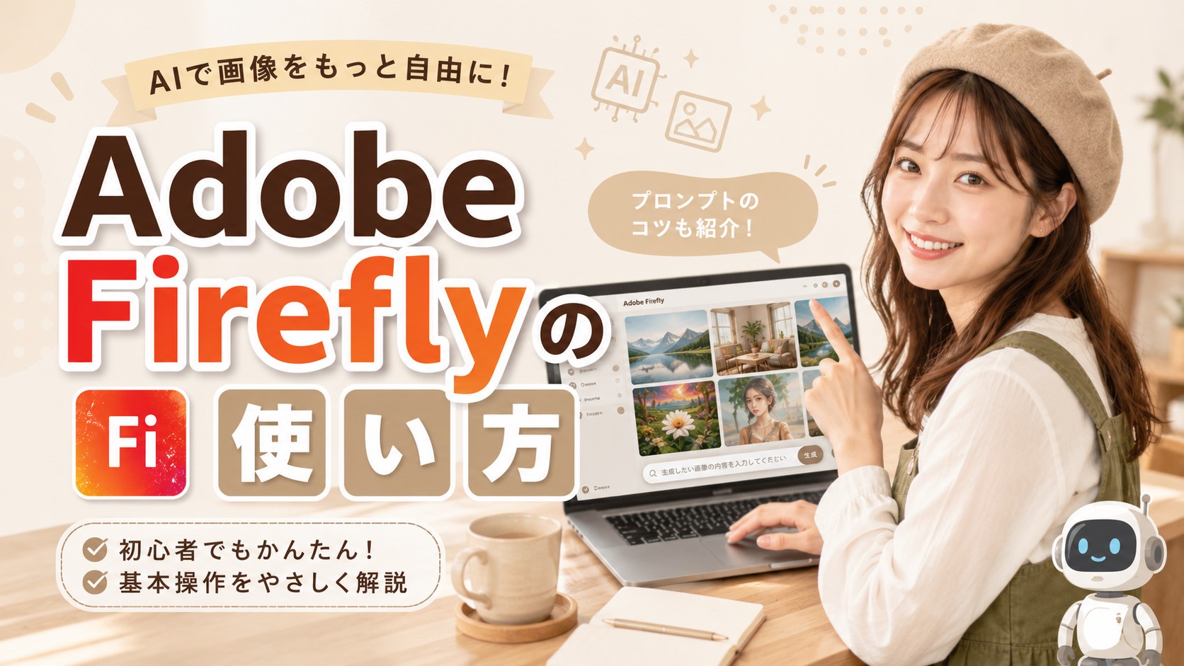 Adobe Fireflyの使い方