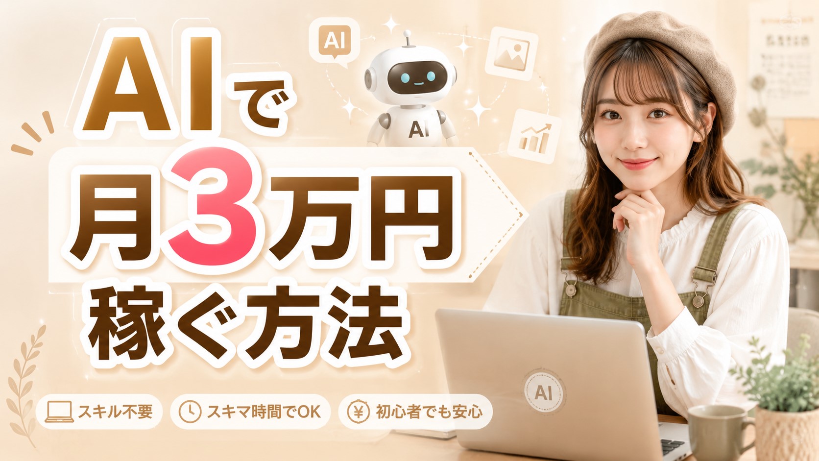 AIで月3万円稼ぐ方法