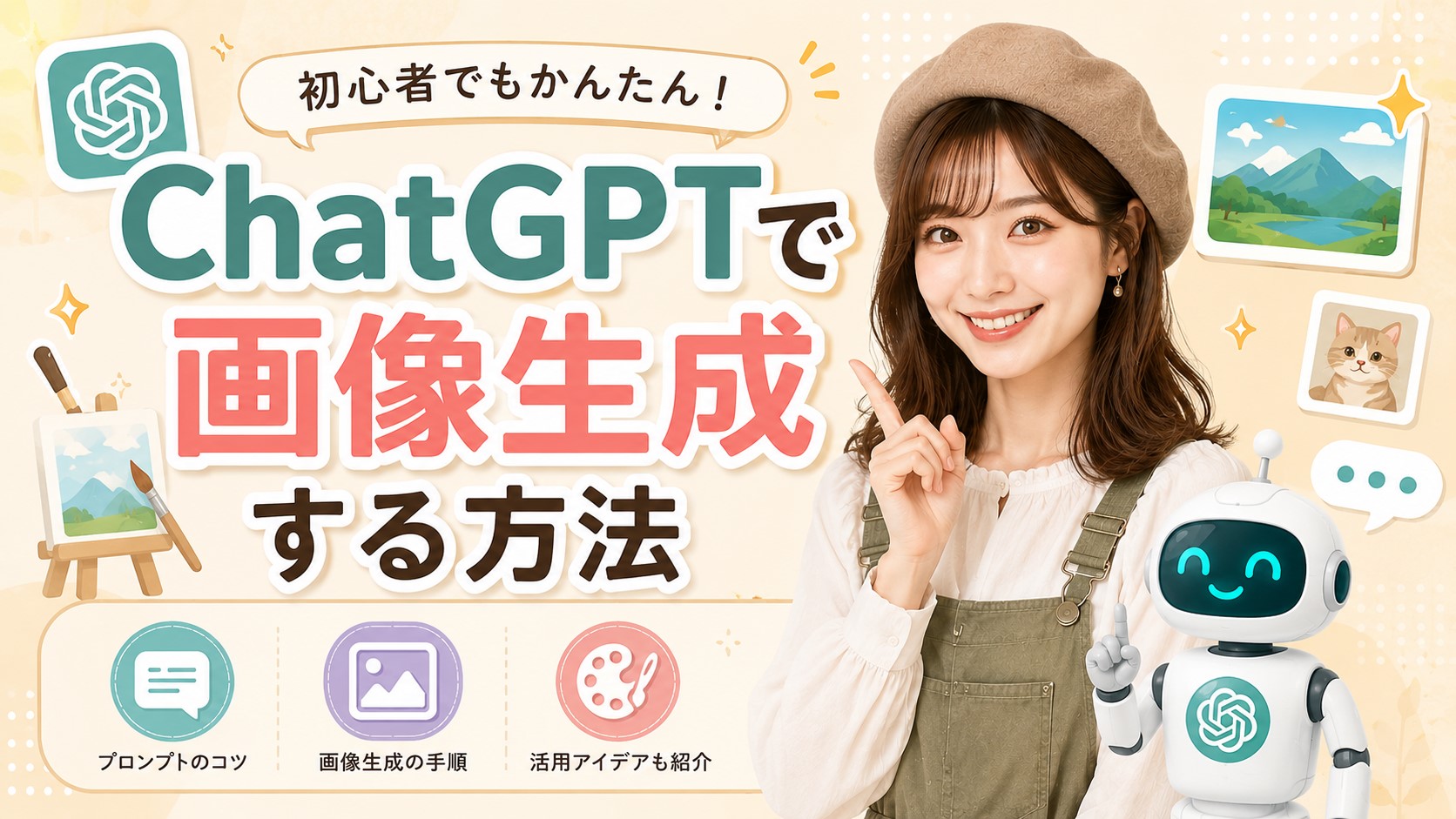 ChatGPTで画像生成する方法