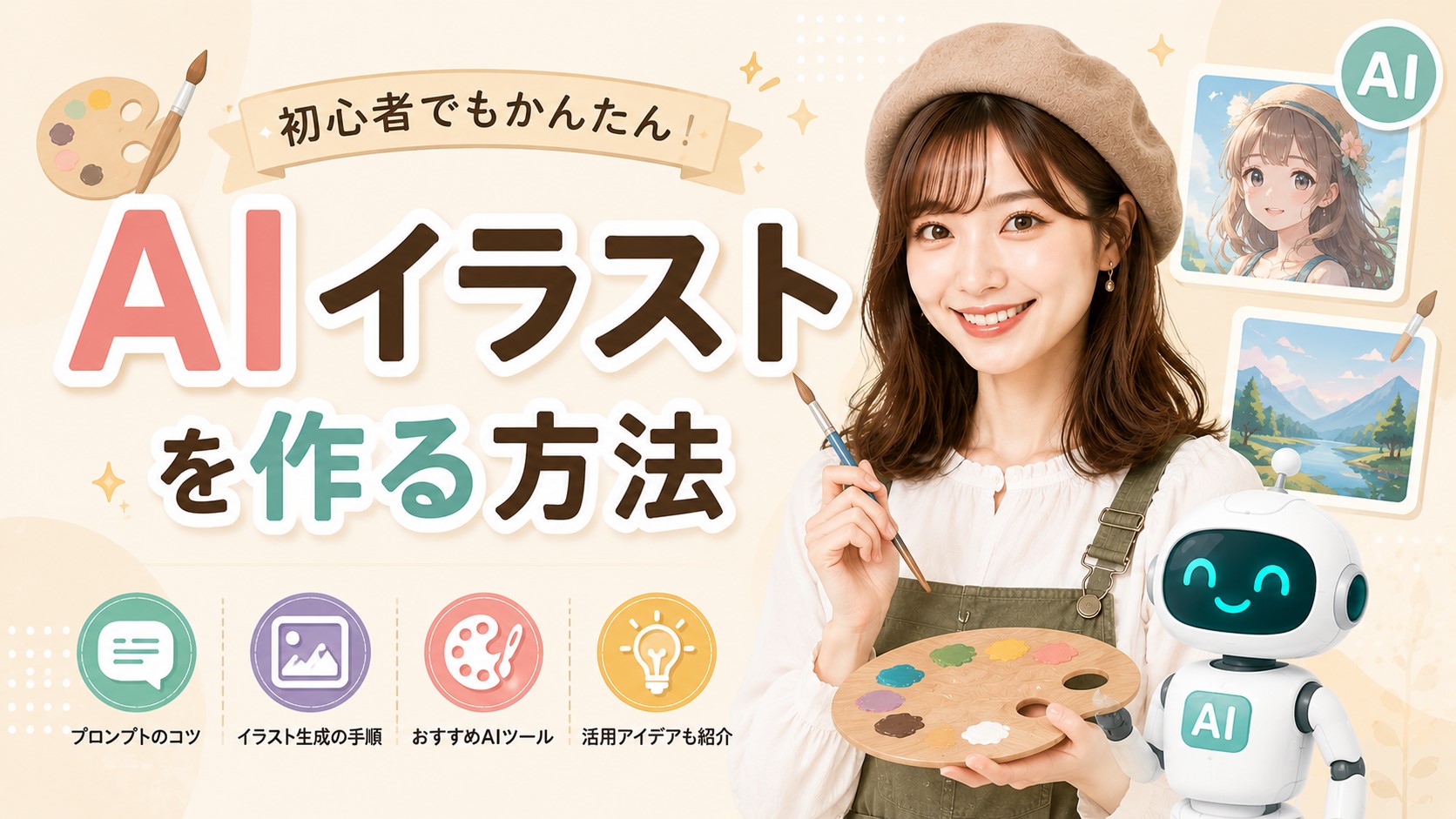 AIイラストを作る方法　