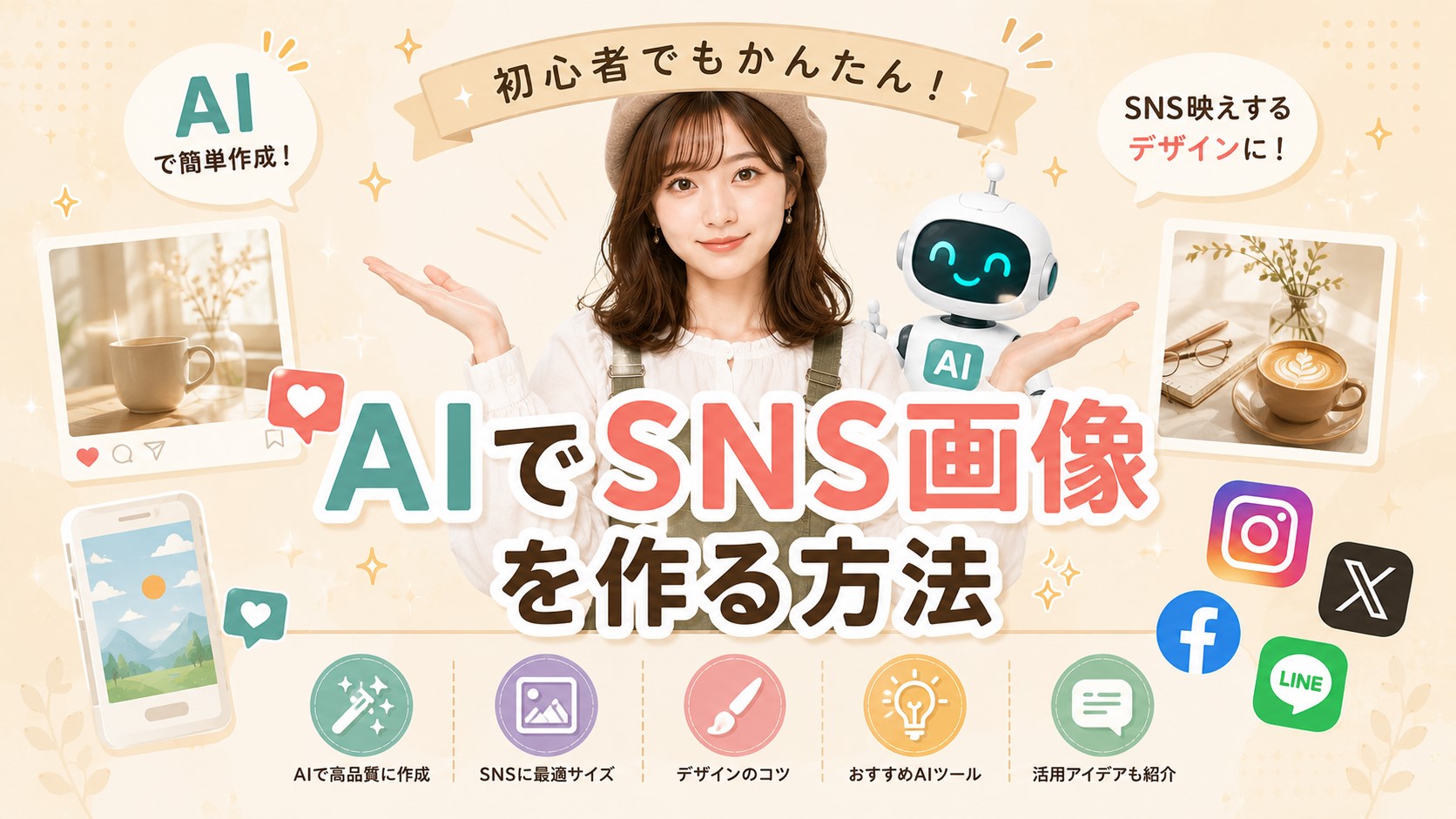 AIでSNS画像を作る方法