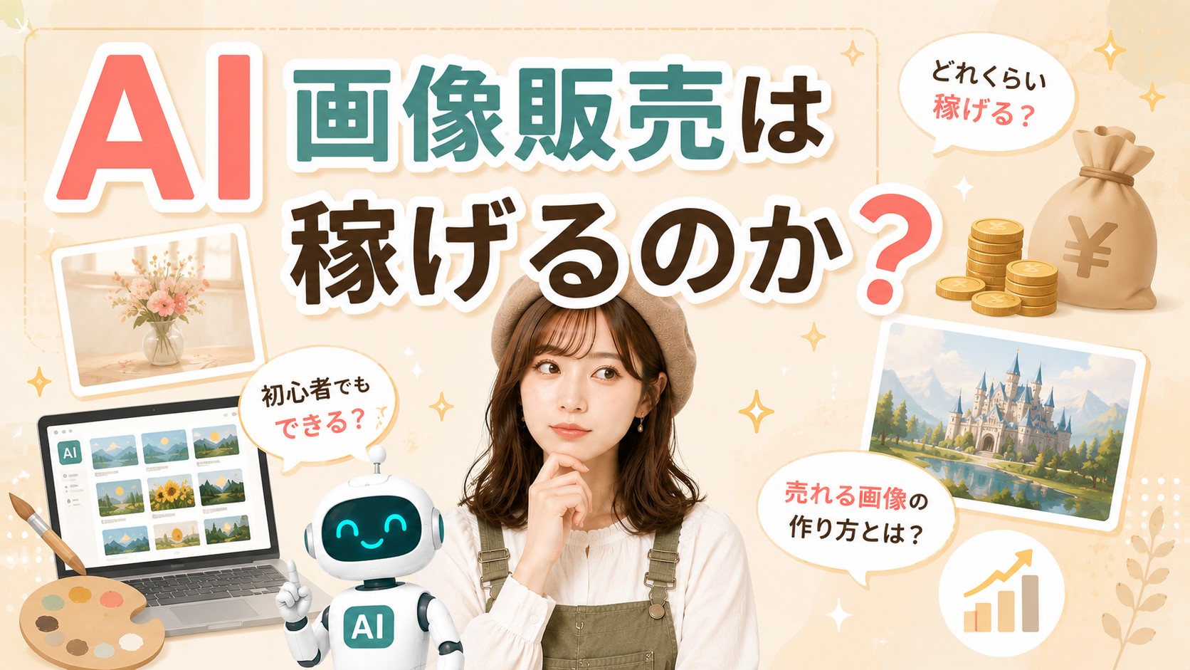 AI画像販売は稼げるのか