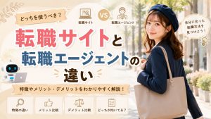 転職サイトと転職エージェントの違い