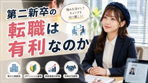 第二新卒の転職は有利なのか