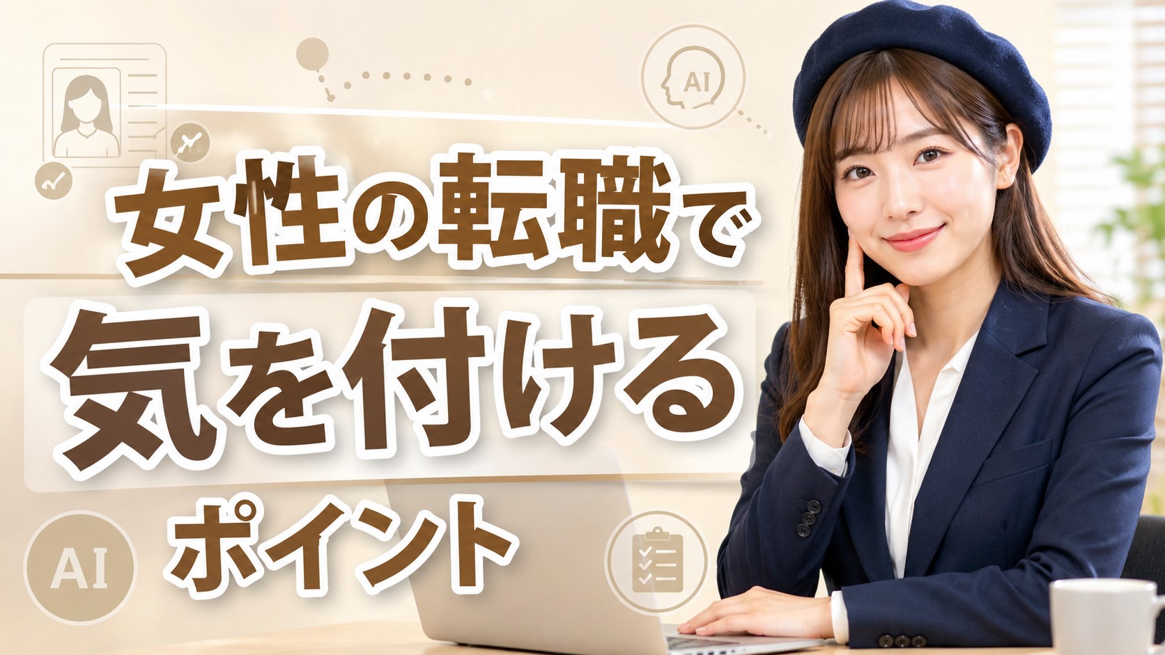 女性の転職で気を付けるポイント