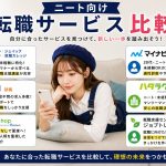 ニート向け転職サービス比較