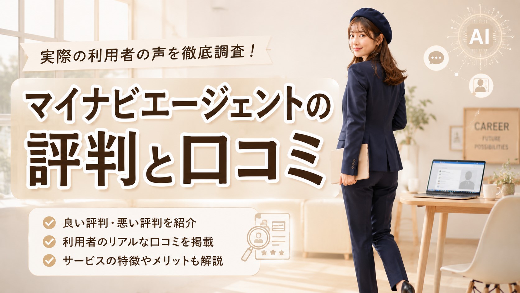マイナビエージェントの評判と口コミ
