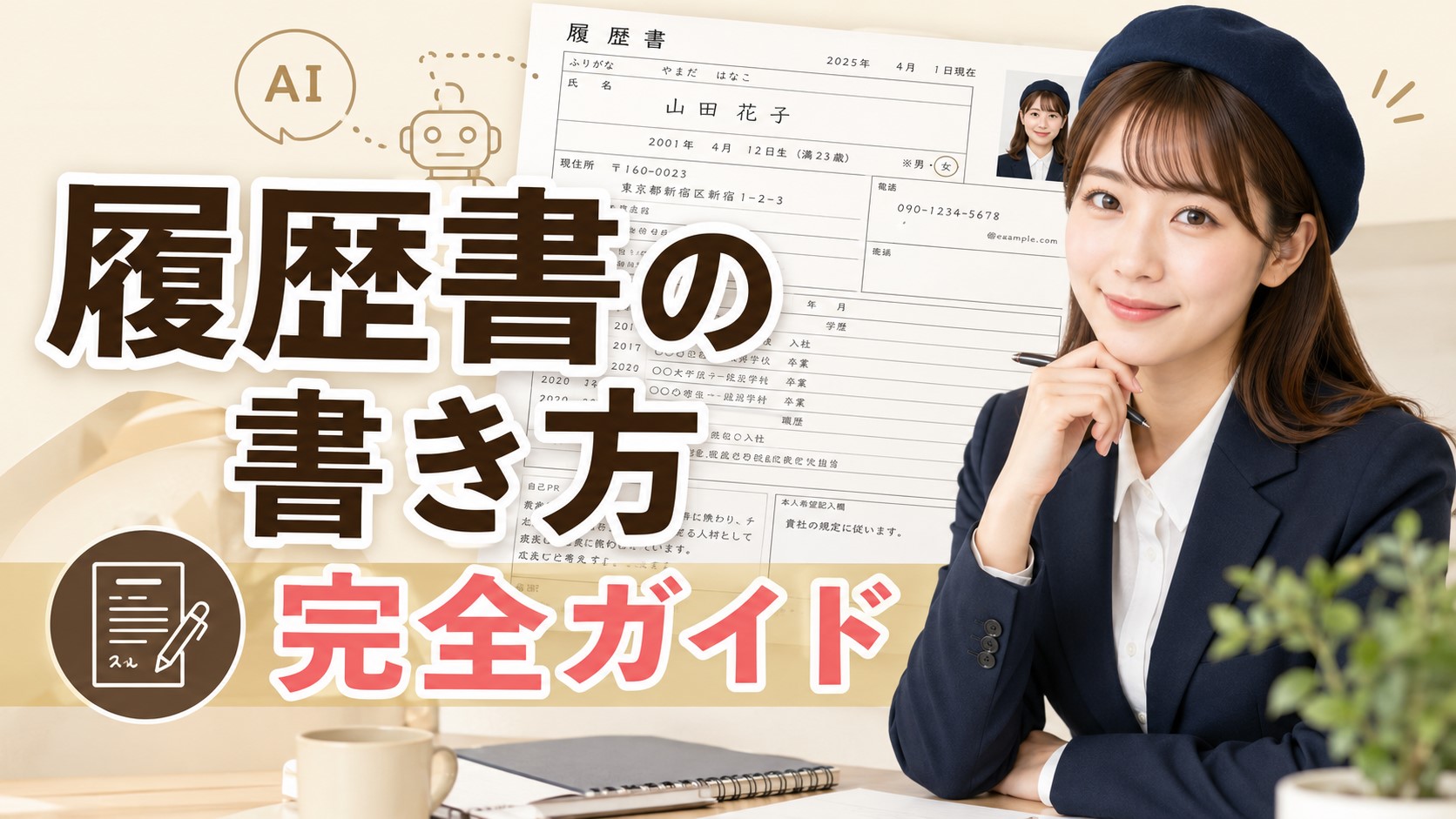 履歴書の書き方完全ガイド