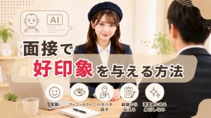 面接で好印象を与える方法