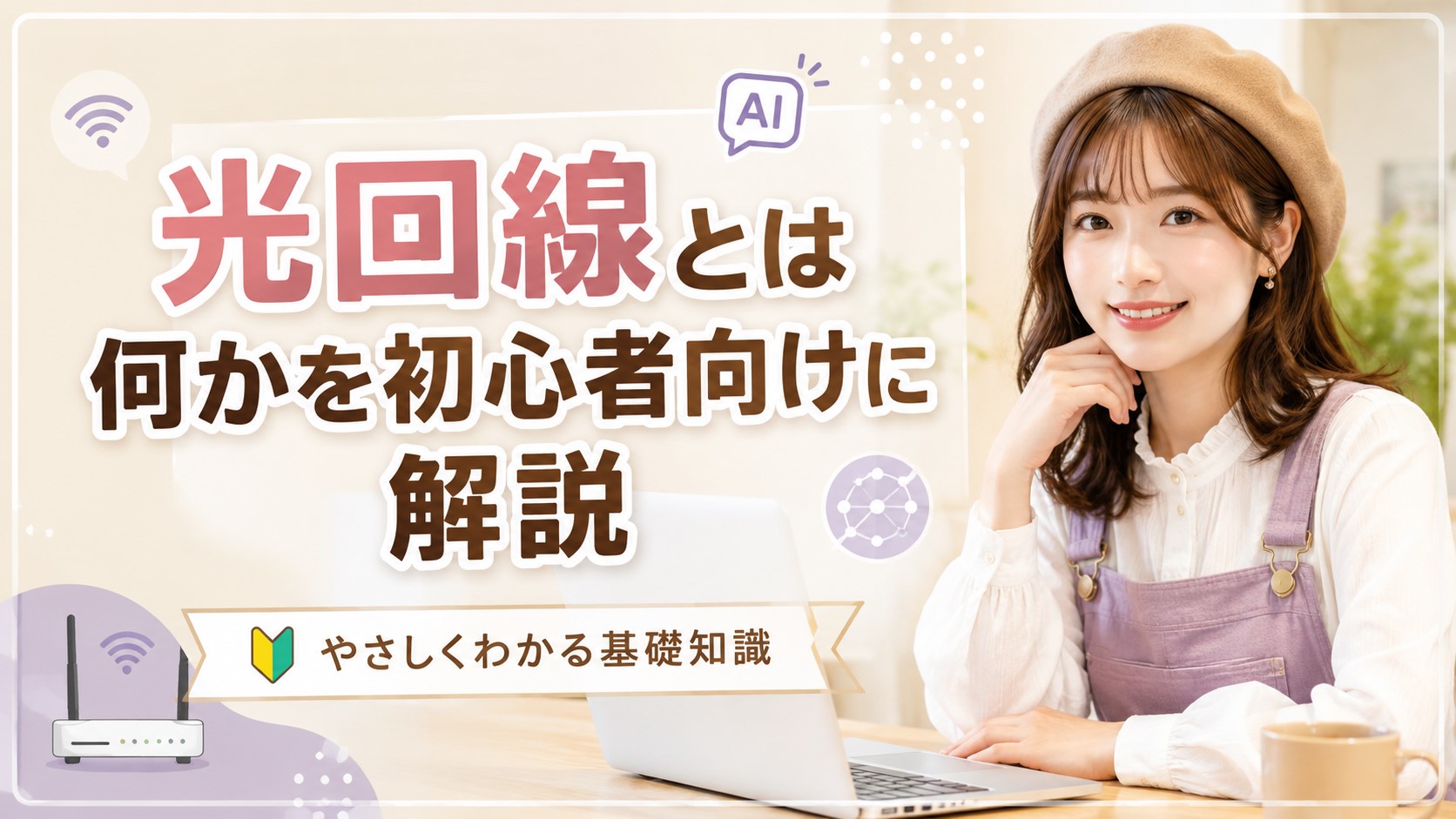 光回線とは何かを初心者向けに解説