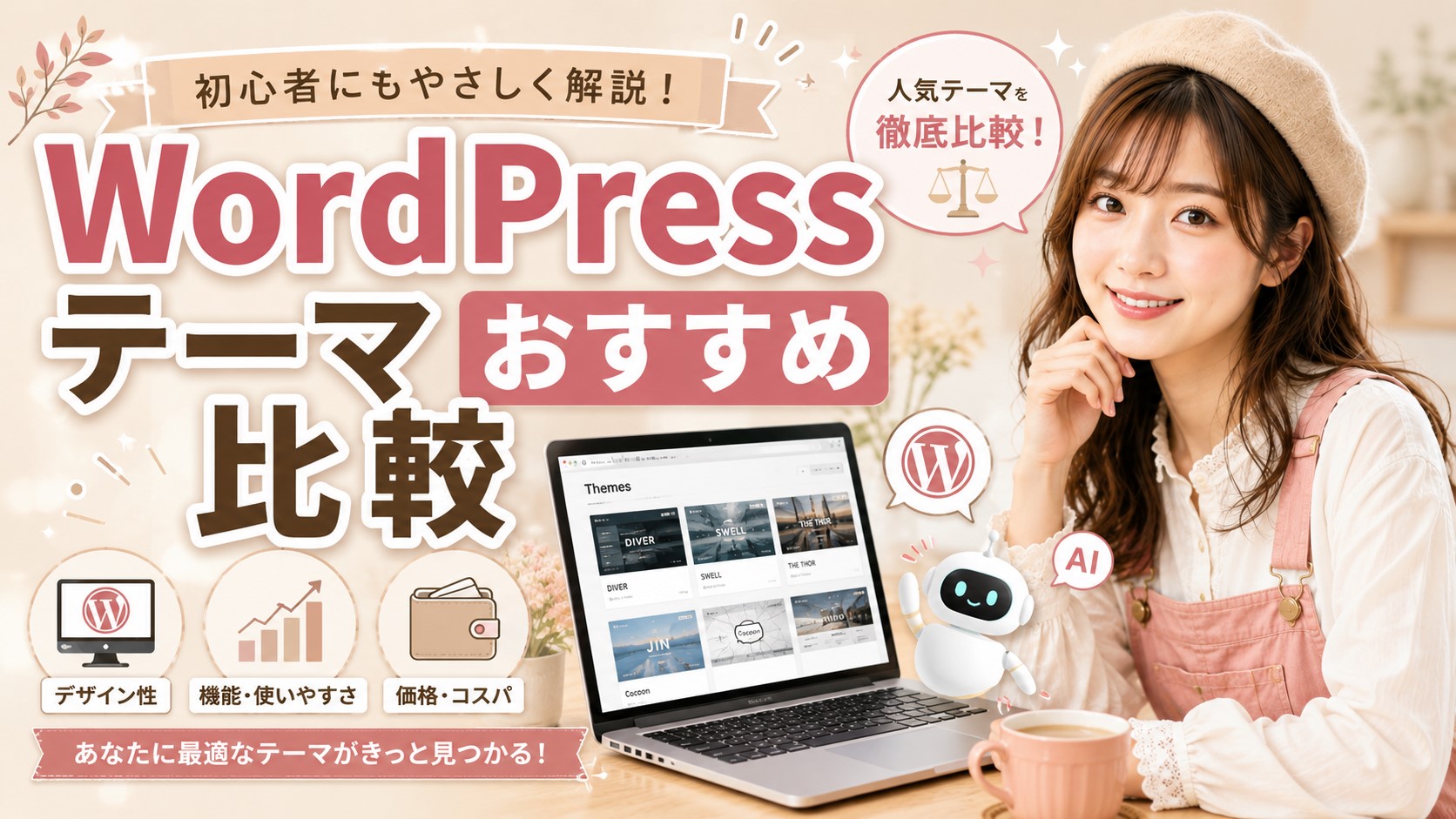 WordPressテーマおすすめ比較