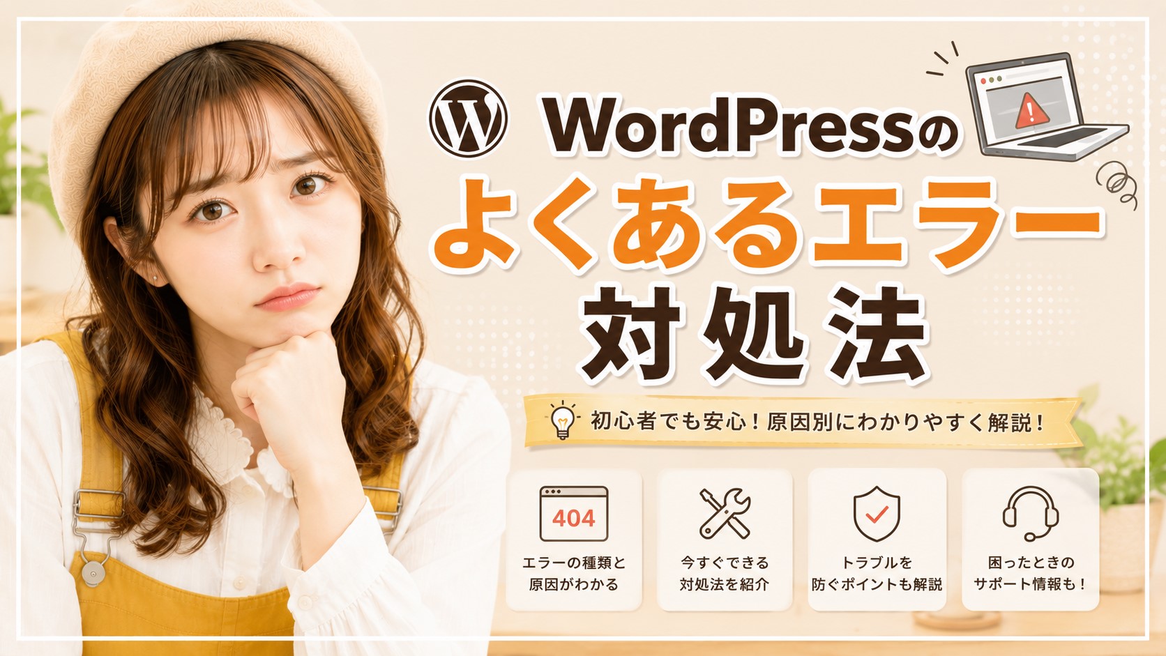 WordPressのよくあるエラー対処法