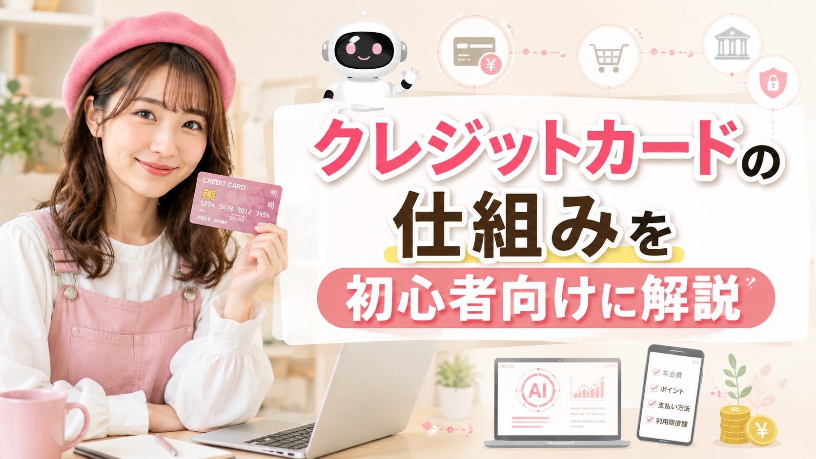 クレジットカードの仕組みを初心者向けに解説