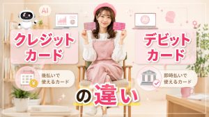 クレジットカードとデビットカードの違い