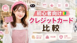 初心者向けクレジットカード比較