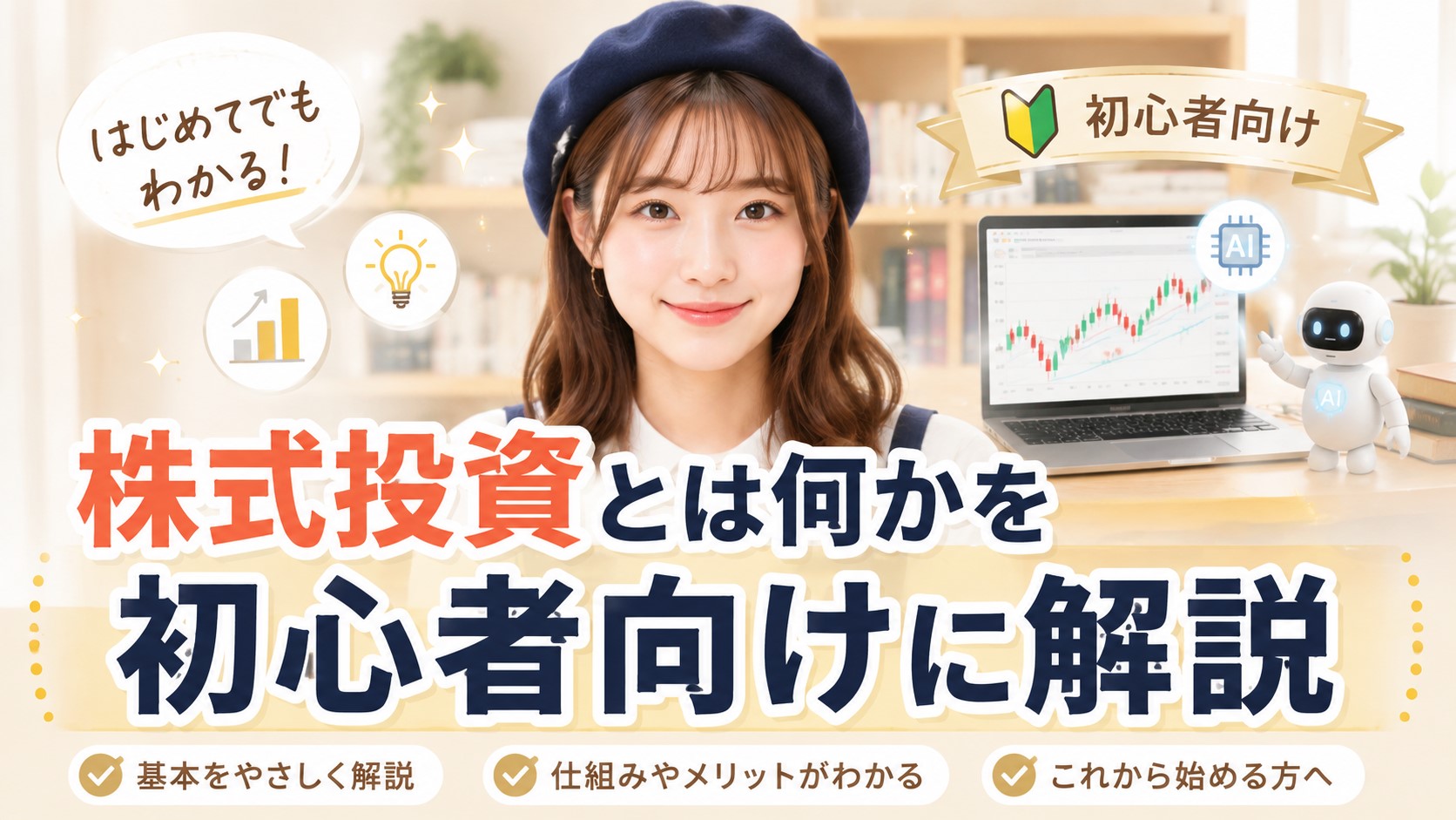 株式投資とは何かを初心者向けに解説