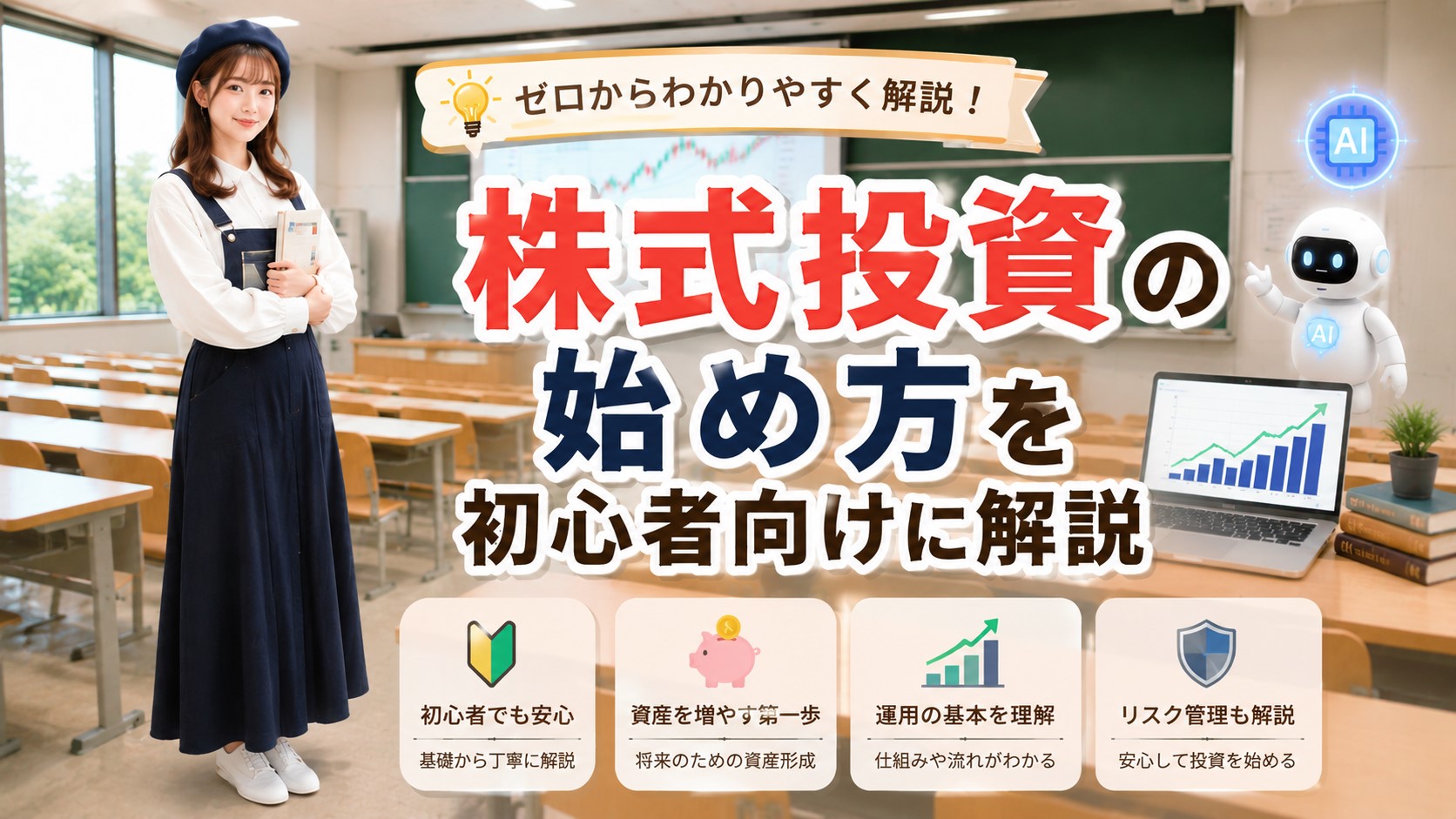 株式投資の始め方を初心者向けに解説