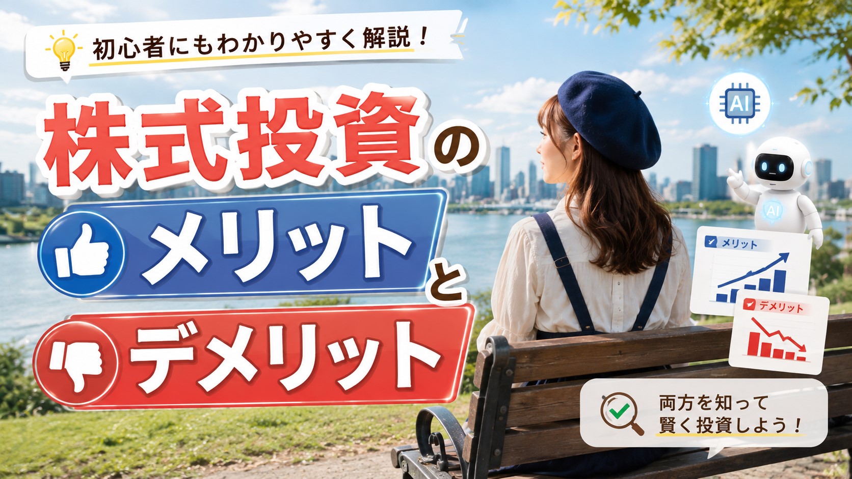 株式投資のメリットとデメリット