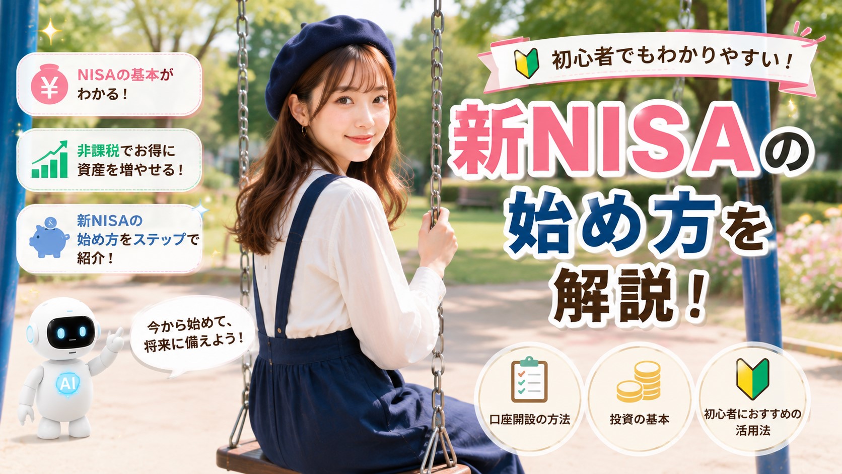 新NISAの始め方を解説