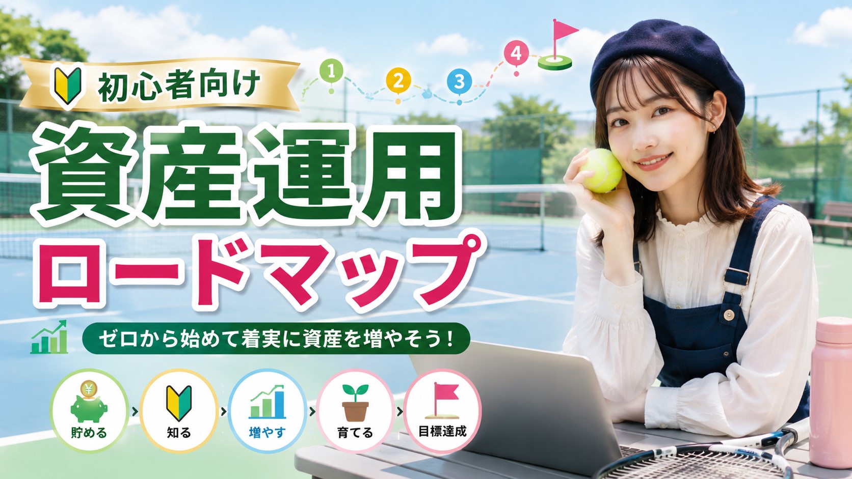 初心者向け資産運用ロードマップ