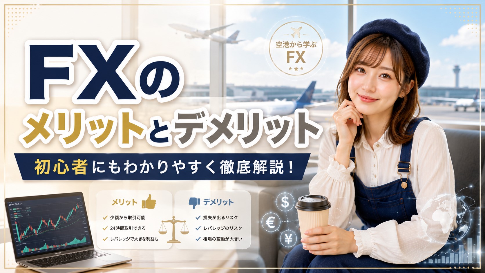 FXのメリットとデメリット