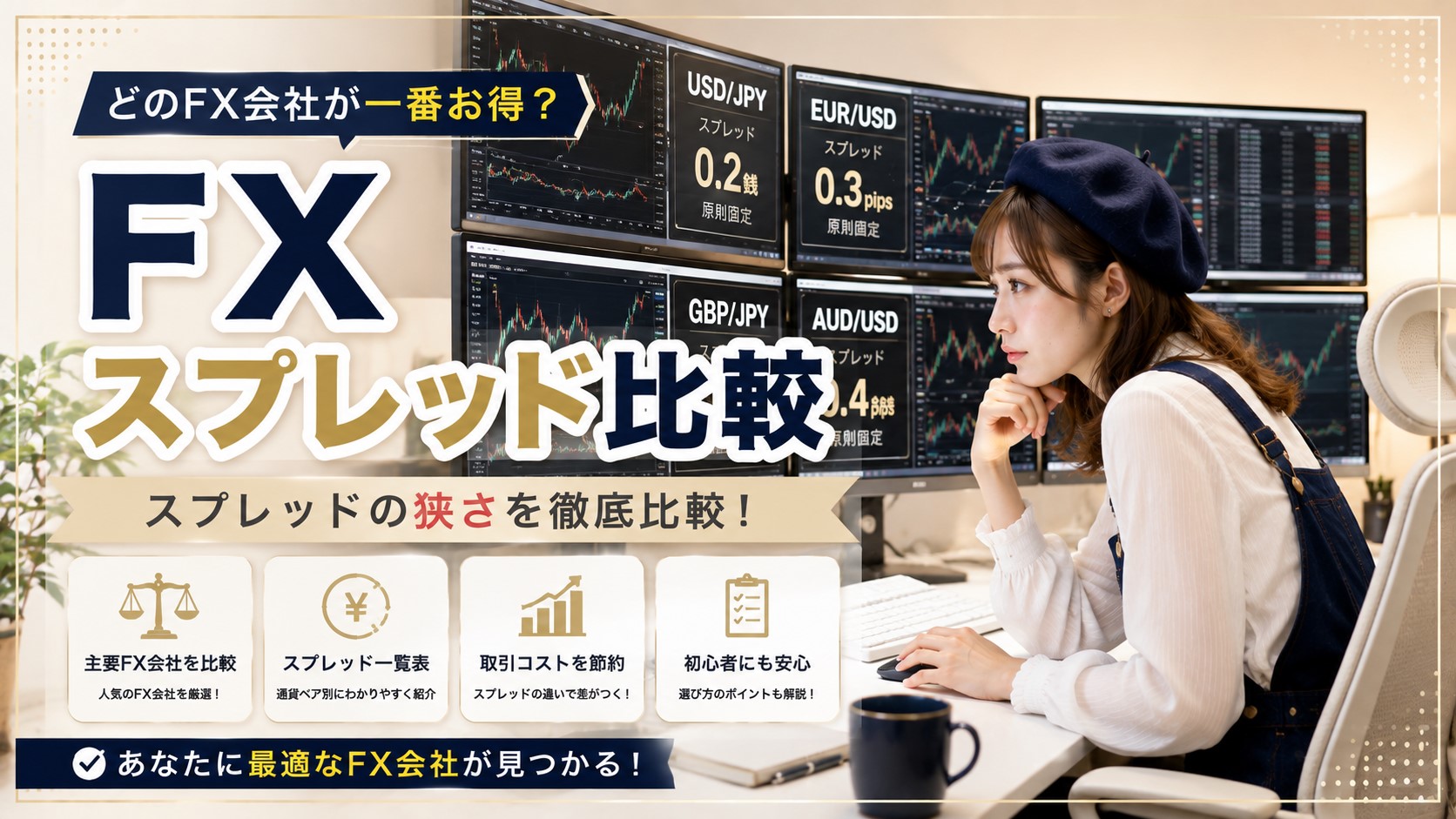 FXスプレッド比較