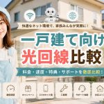 一戸建て向け光回線比較