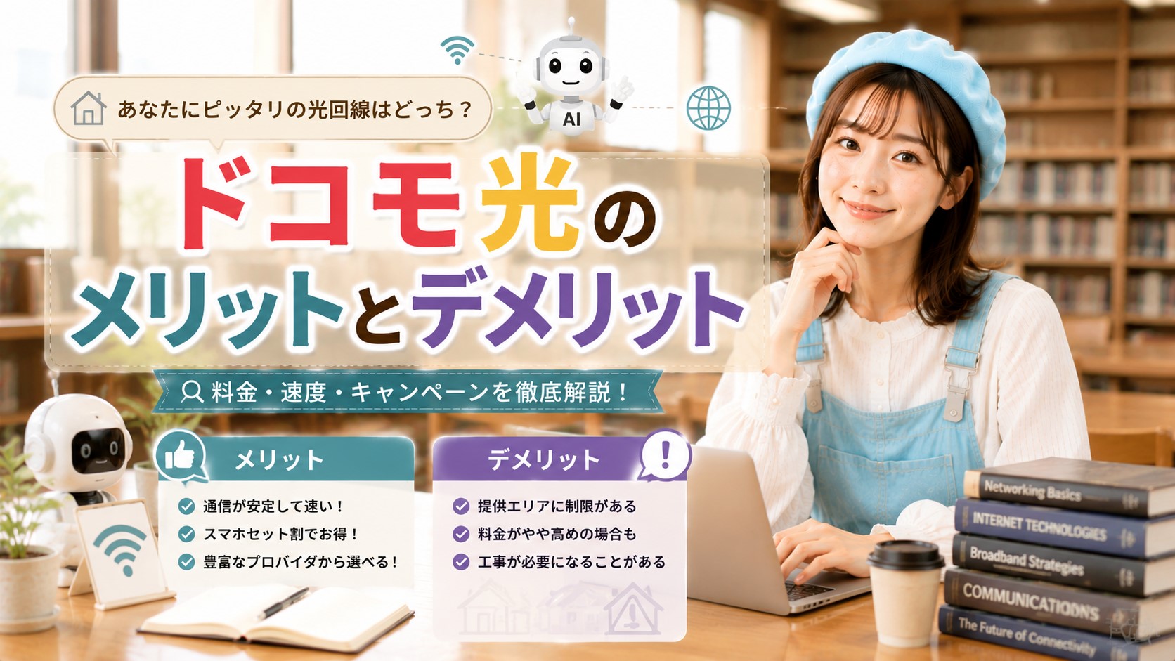 ドコモ光のメリットとデメリット