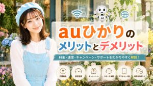 auひかりのメリットとデメリット