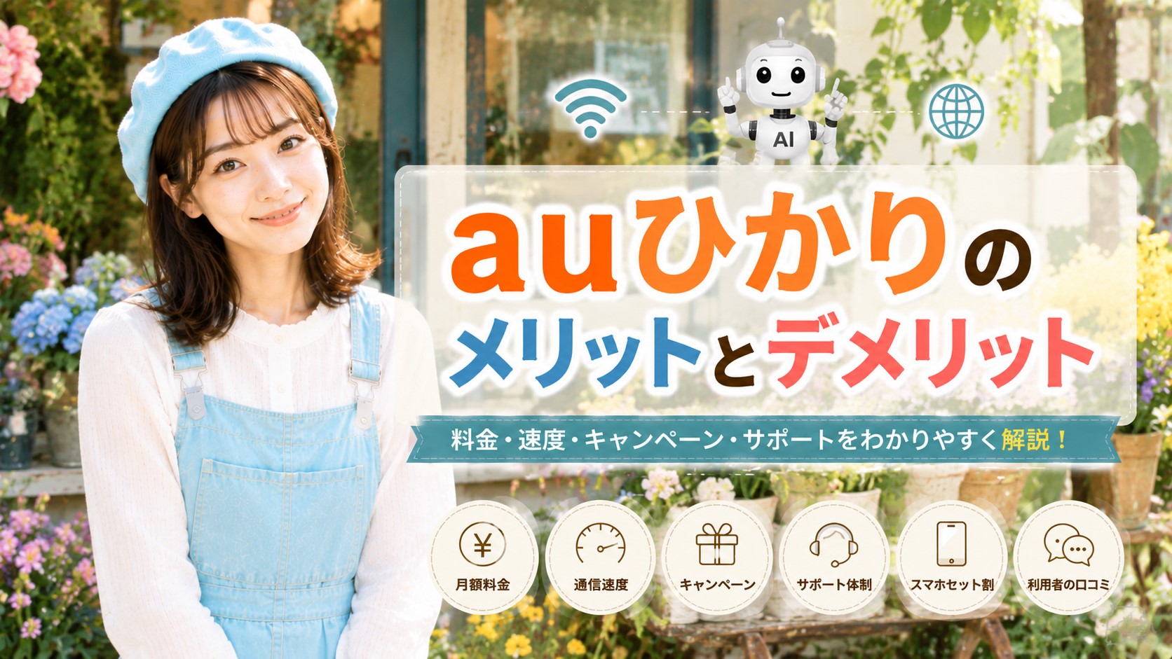 auひかりのメリットとデメリット