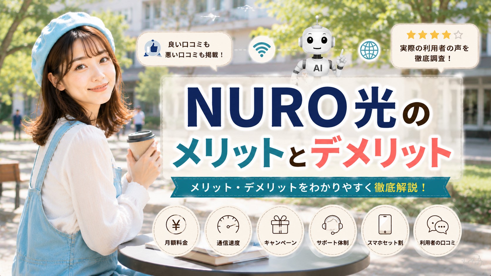 NURO光のメリットとデメリット