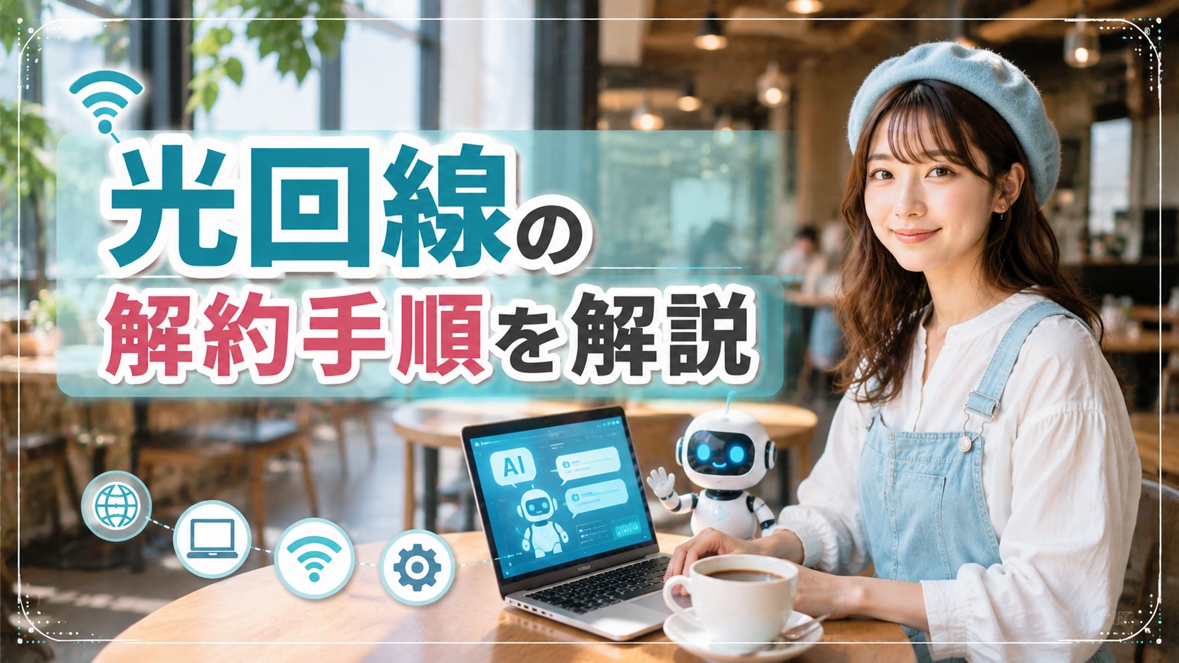 光回線の解約手順を解説　