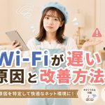 Wi-Fiが遅い原因と改善方法　